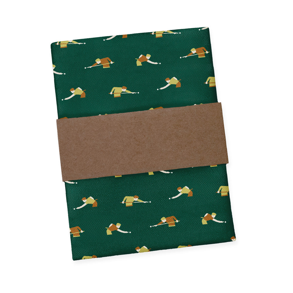 Billiards Pocket Square - Packaging - Knotty Tie Co.