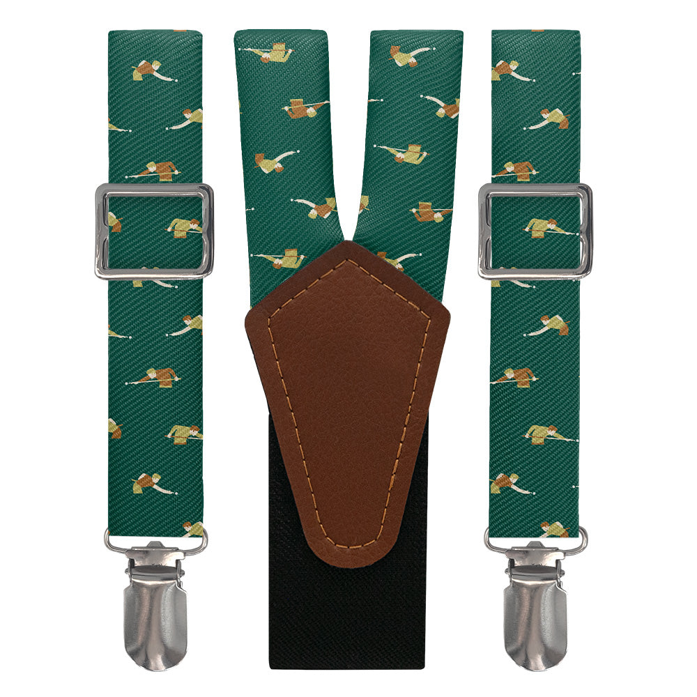 Billiards Suspenders - Main View - Knotty Tie Co.