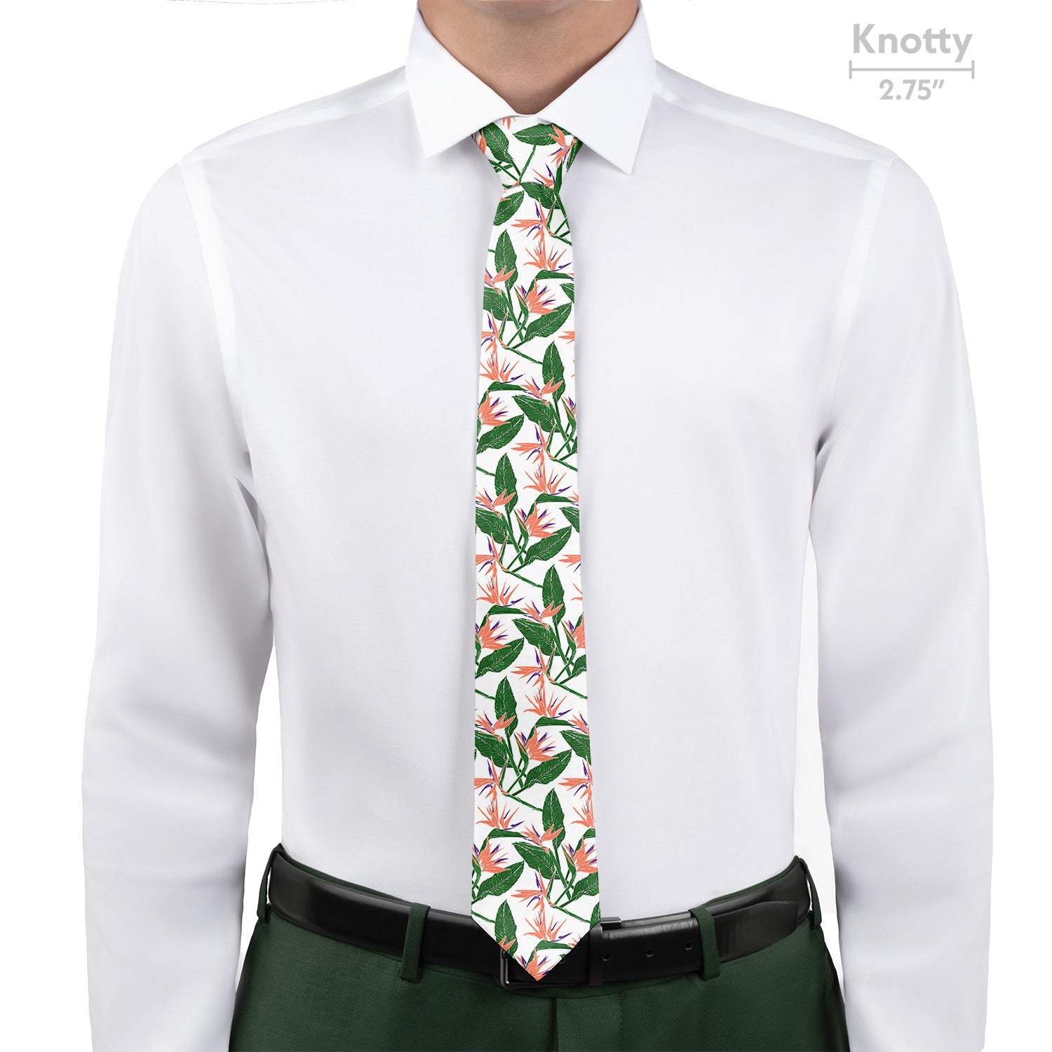 Bird of Paradise Necktie - Knotty - Knotty Tie Co.