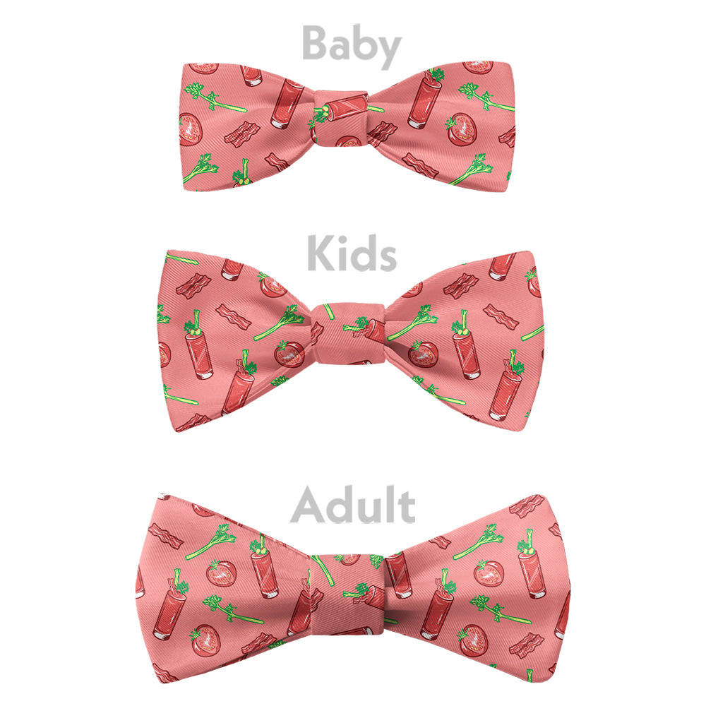 Bloody Mary Bow Tie - Bow Sizes - Knotty Tie Co.