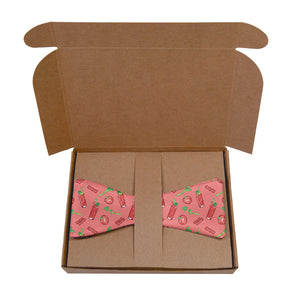 Bloody Mary Bow Tie - Kraft Gift Box Packaging - Knotty Tie Co.