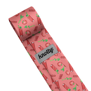 Bloody Mary Necktie - Tag - Knotty Tie Co.