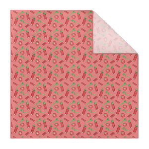 Bloody Mary Pocket Square - Printed - Knotty Tie Co.