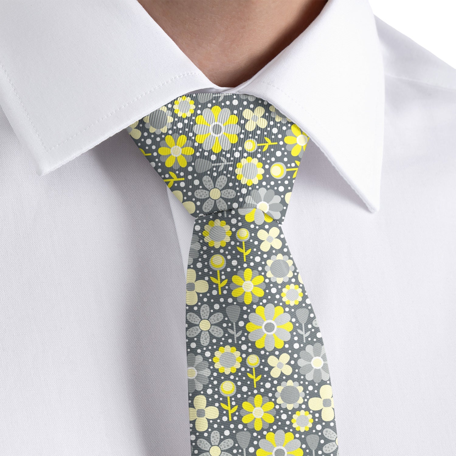Bloom Floral Necktie - Dress Shirt - Knotty Tie Co.