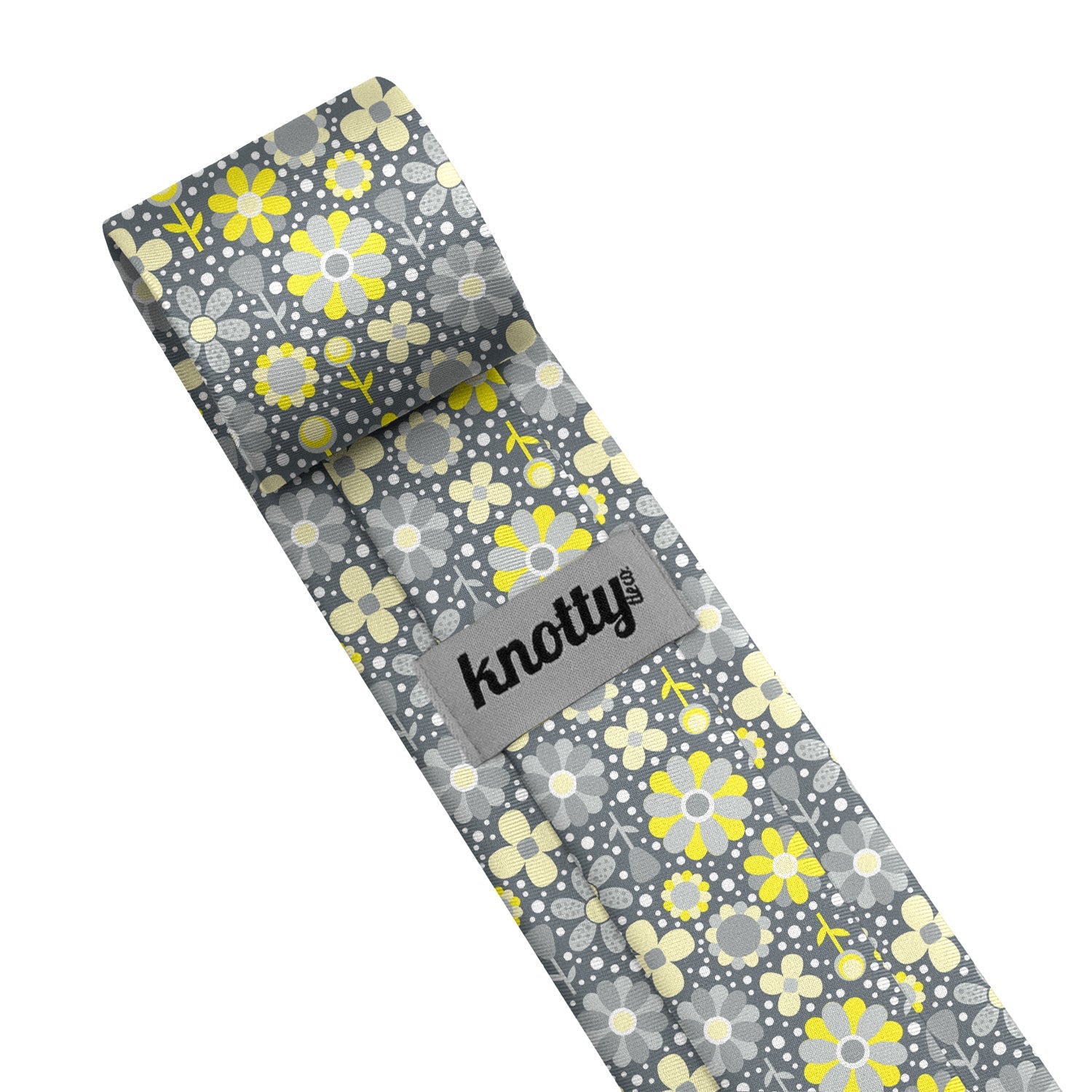 Bloom Floral Necktie - Tag - Knotty Tie Co.