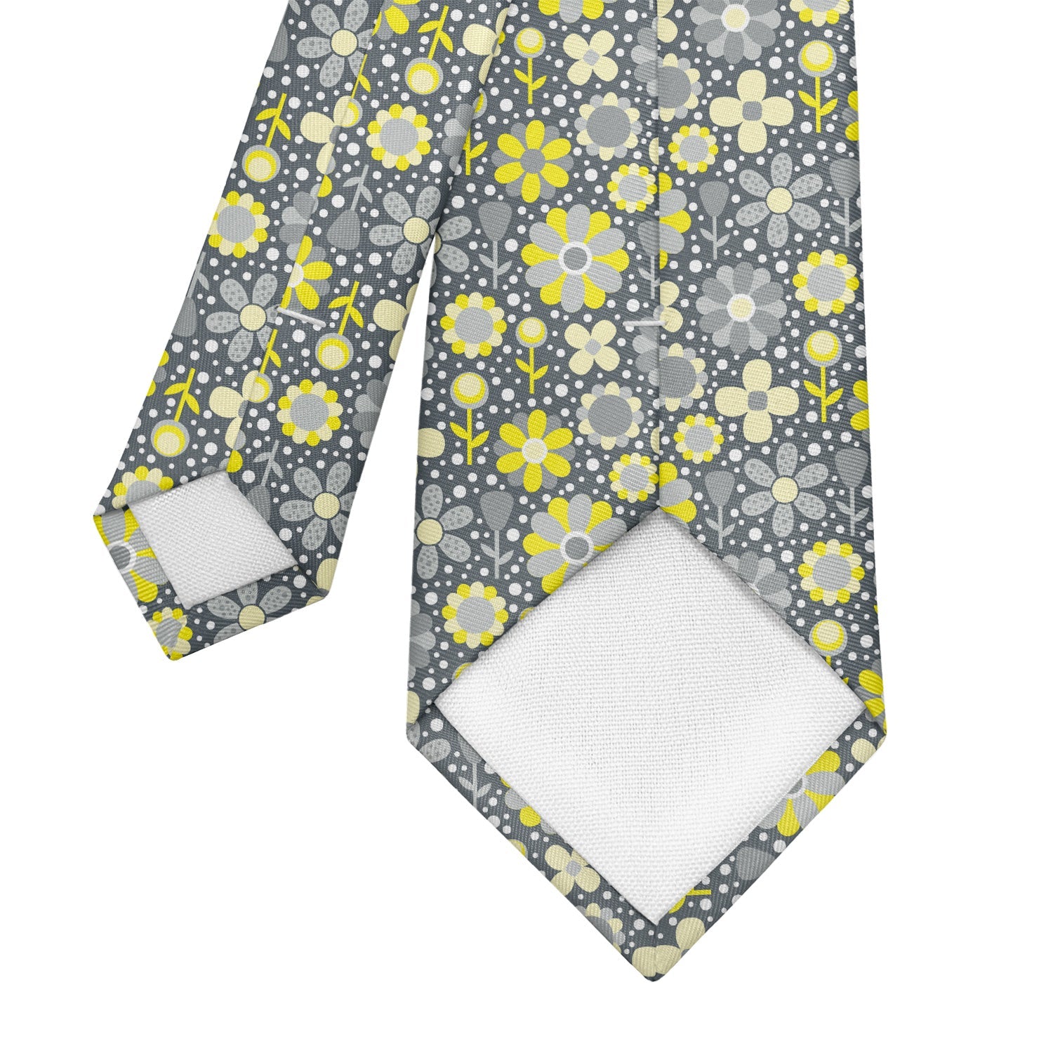 Bloom Floral Necktie - Tipping - Knotty Tie Co.