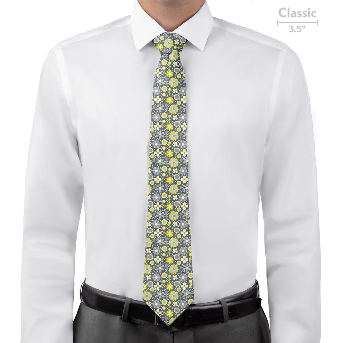Bloom Floral Necktie - Classic - Knotty Tie Co.