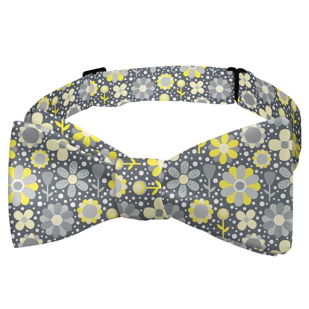 Bloom Floral Bow Tie - Self Tie Bow Tie - Knotty Tie Co.