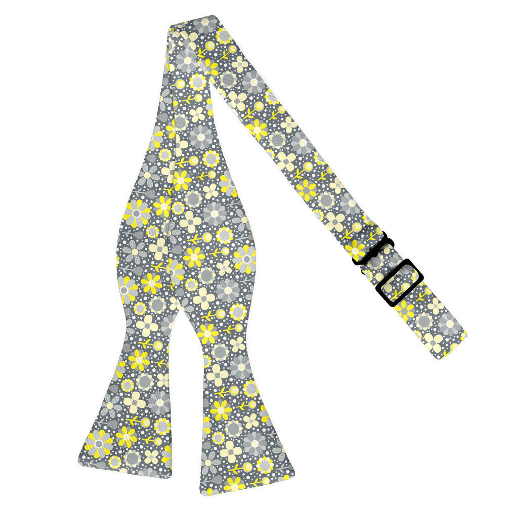 Bloom Floral Bow Tie - Self Tie Flat - Knotty Tie Co.
