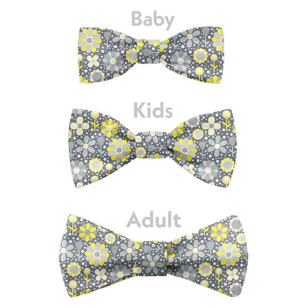 Bloom Floral Bow Tie - Bow Sizes - Knotty Tie Co.