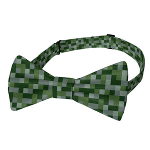 Blur Geometric Bow Tie - Adult Pre-Tied 12-22" -  - Knotty Tie Co.