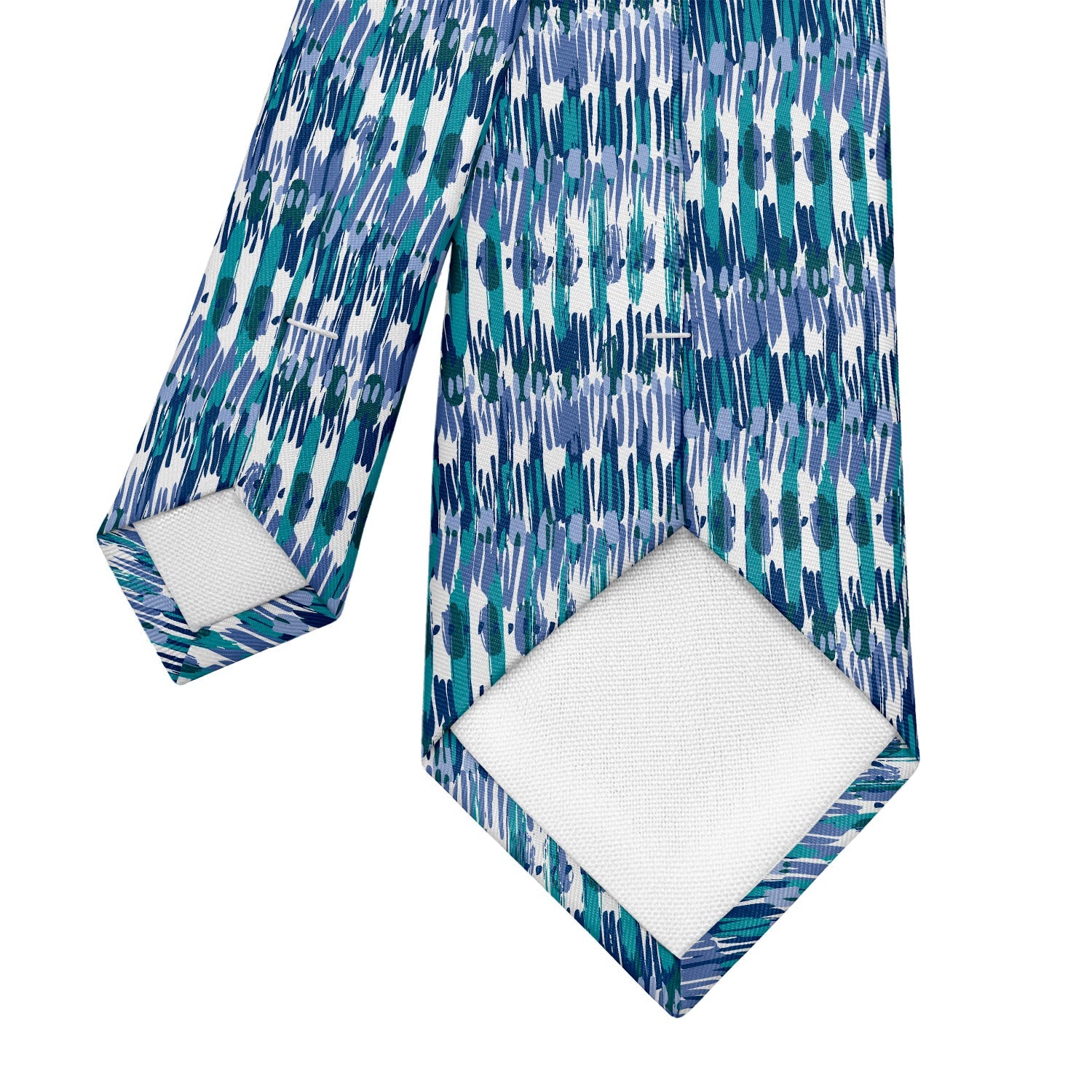 Boho Stripe Necktie - Tipping - Knotty Tie Co.