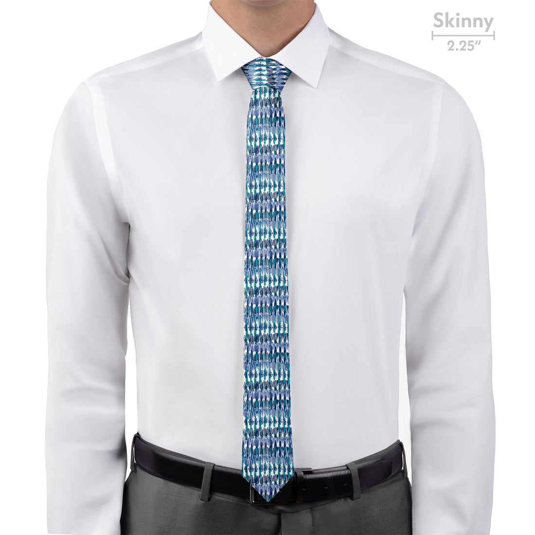 Boho Stripe Necktie - Skinny - Knotty Tie Co.