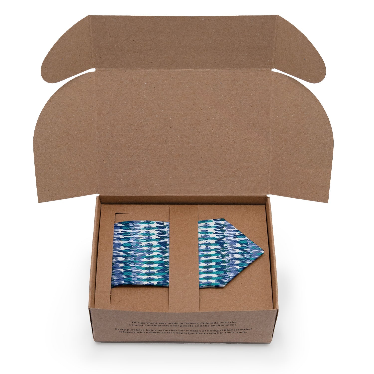 Boho Stripe Necktie - Packaging - Knotty Tie Co.