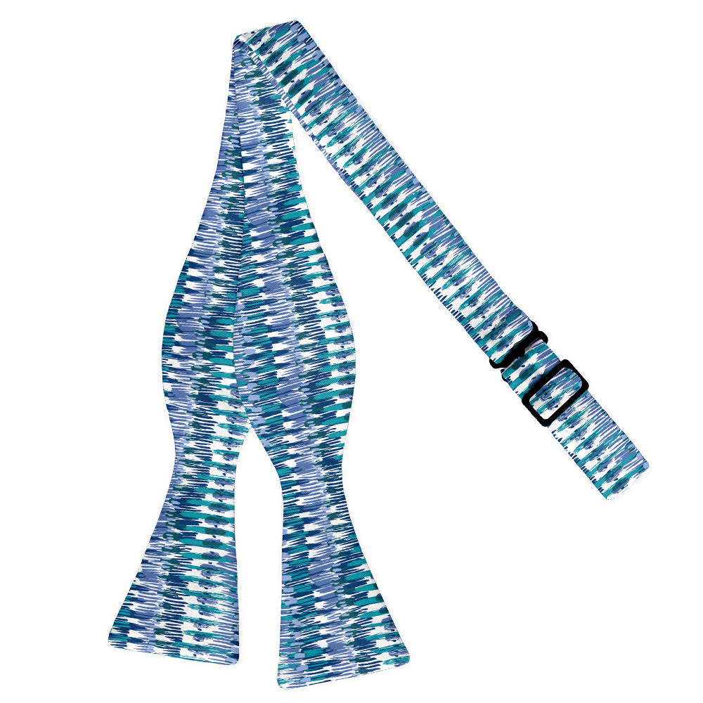 Boho Stripe Bow Tie - Self Tie Flat - Knotty Tie Co.