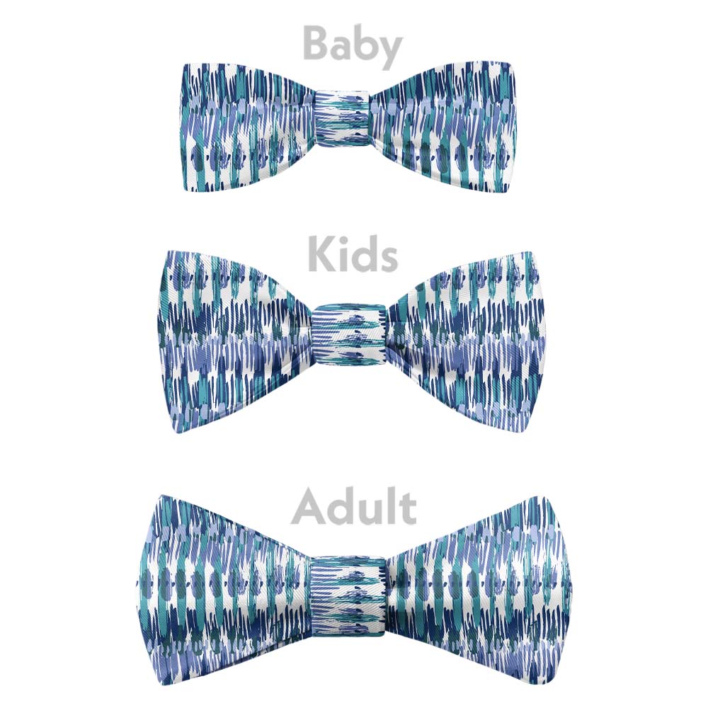 Boho Stripe Bow Tie - Bow Sizes - Knotty Tie Co.