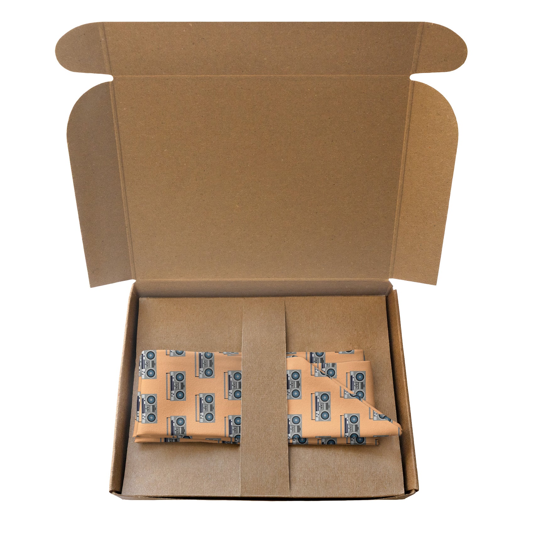Boombox Hair Scarf - Packaging - Knotty Tie Co.
