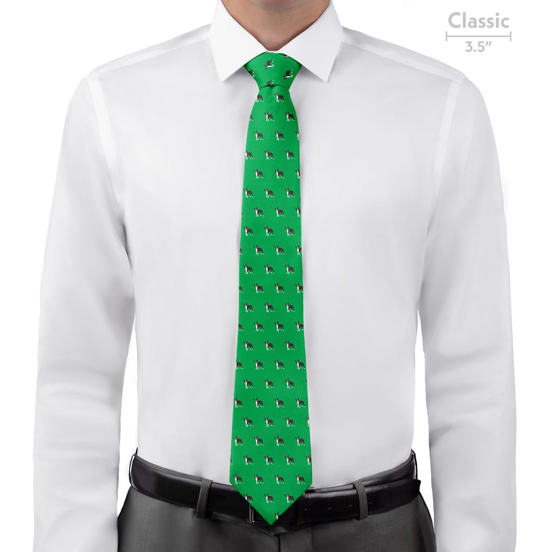 Boston Terrier Necktie - Classic - Knotty Tie Co.