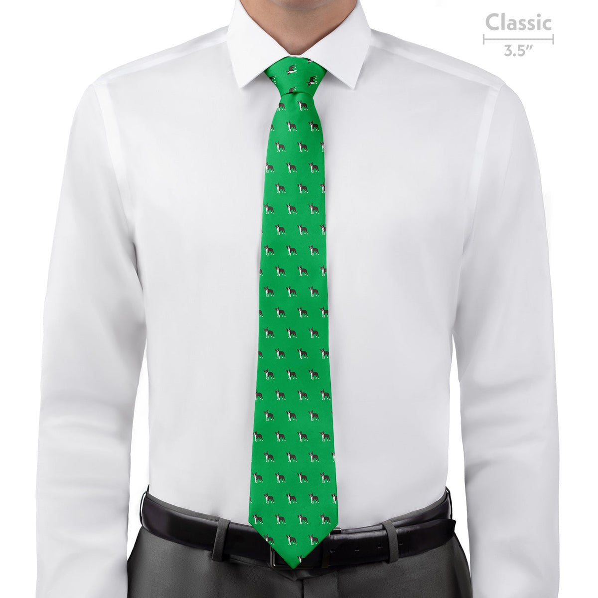 Boston Terrier Necktie - Classic - Knotty Tie Co.