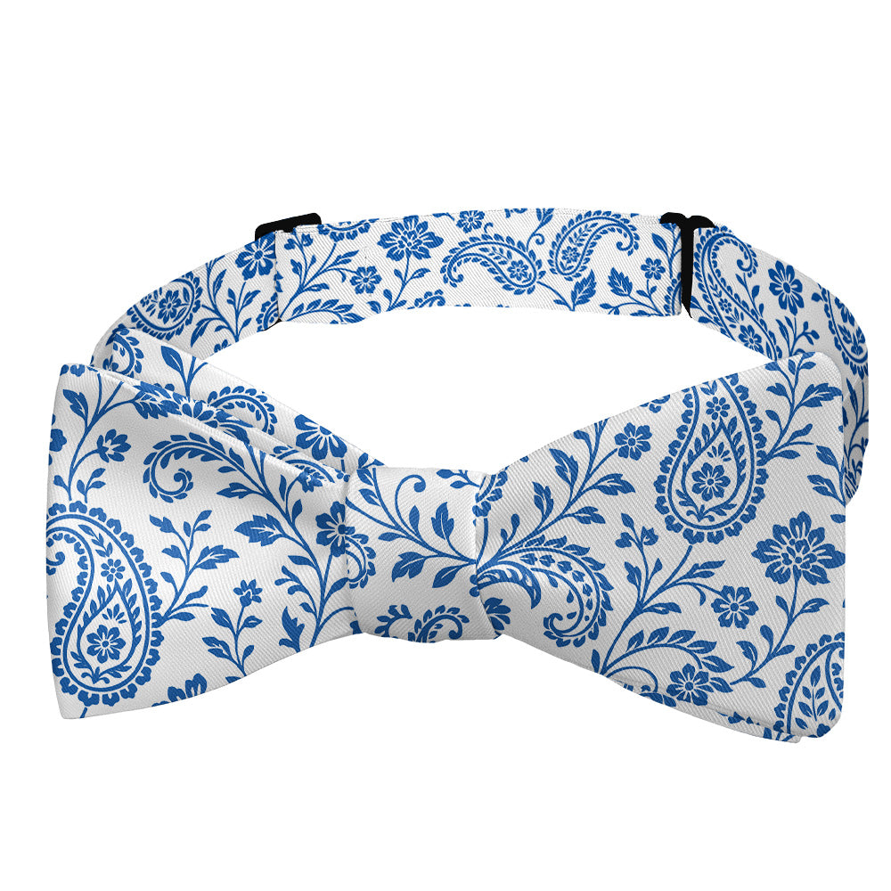 Botanical Paisley Bow Tie - Self Tie Bow Tie - Knotty Tie Co.
