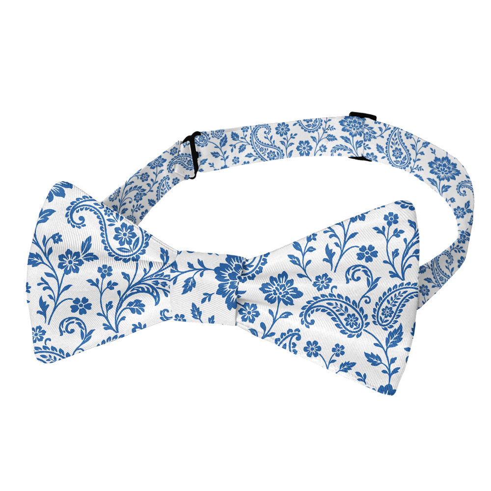 Botanical Paisley Bow Tie - Pre-Tied Bow Tie - Knotty Tie Co.