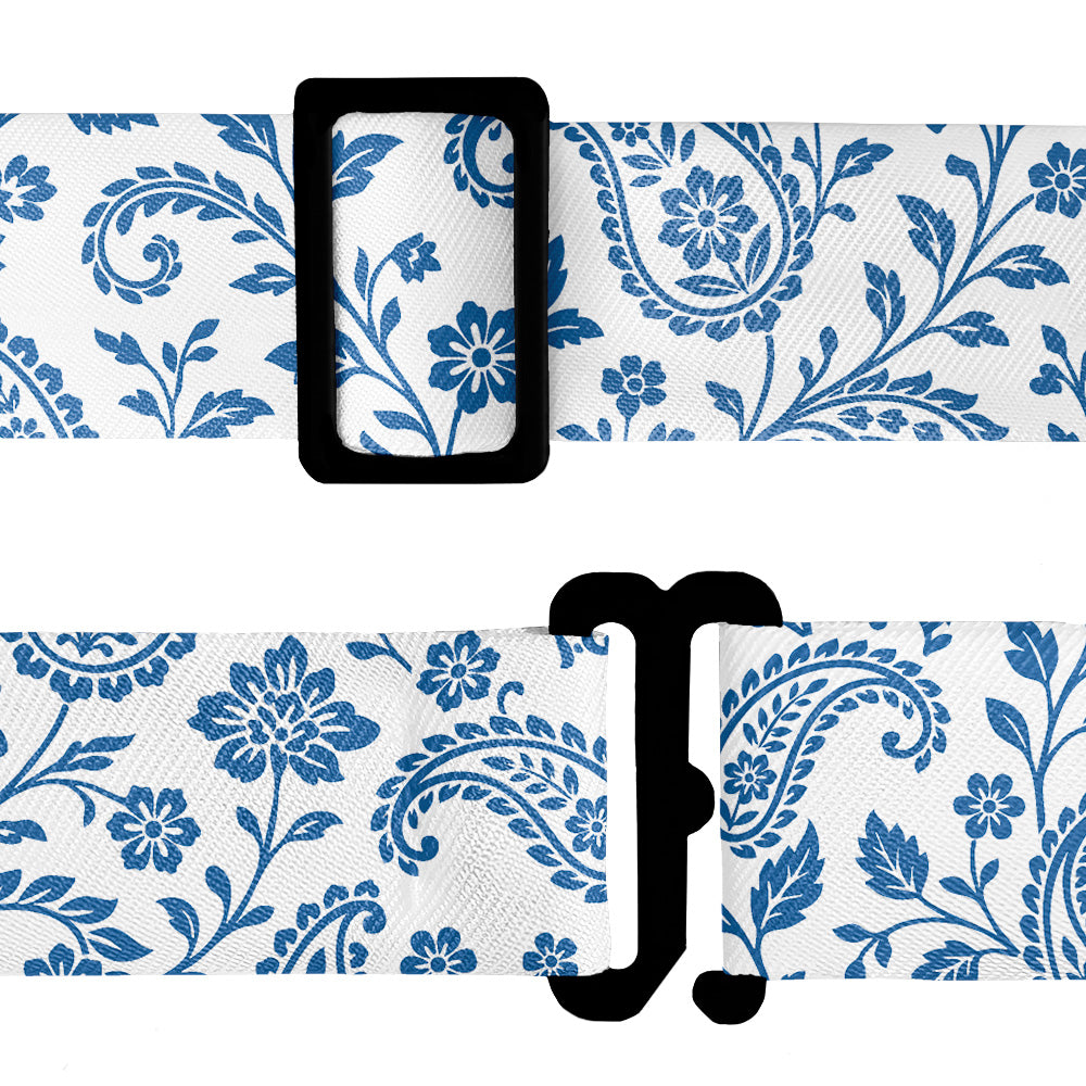Botanical Paisley Bow Tie - Bow Tie Hardware - Knotty Tie Co.