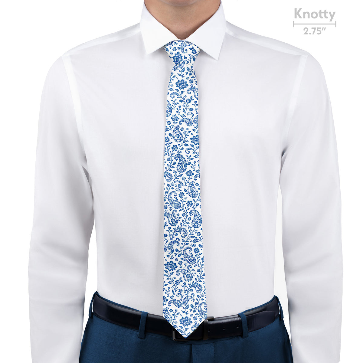 Botanical Paisley Necktie - Knotty - Knotty Tie Co.
