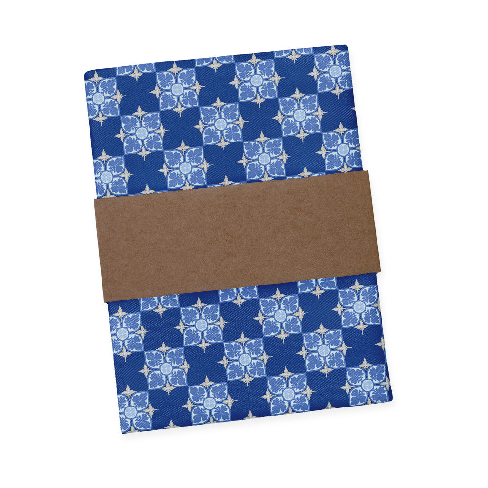 Botanical Tile Pocket Square - Packaging - Knotty Tie Co.