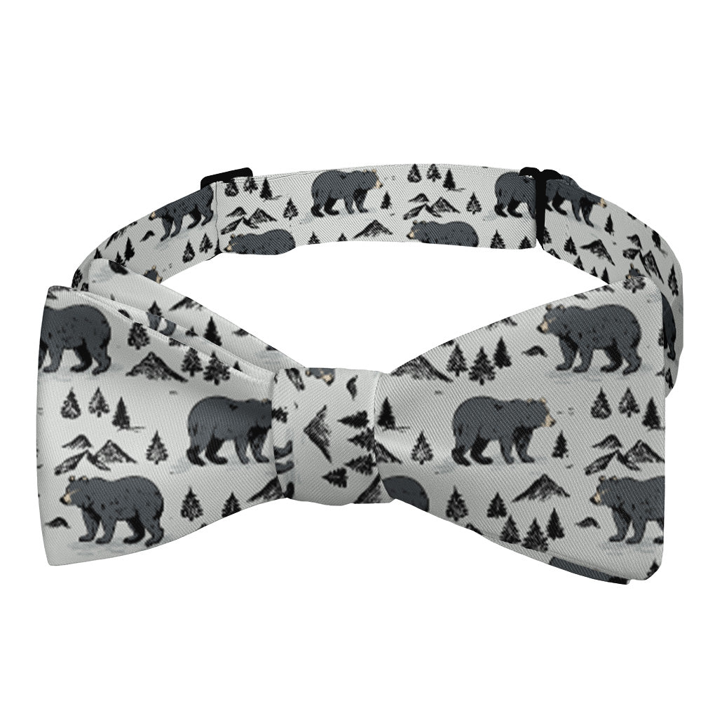 Boulder Bear Bow Tie - Self Tie Bow Tie - Knotty Tie Co.