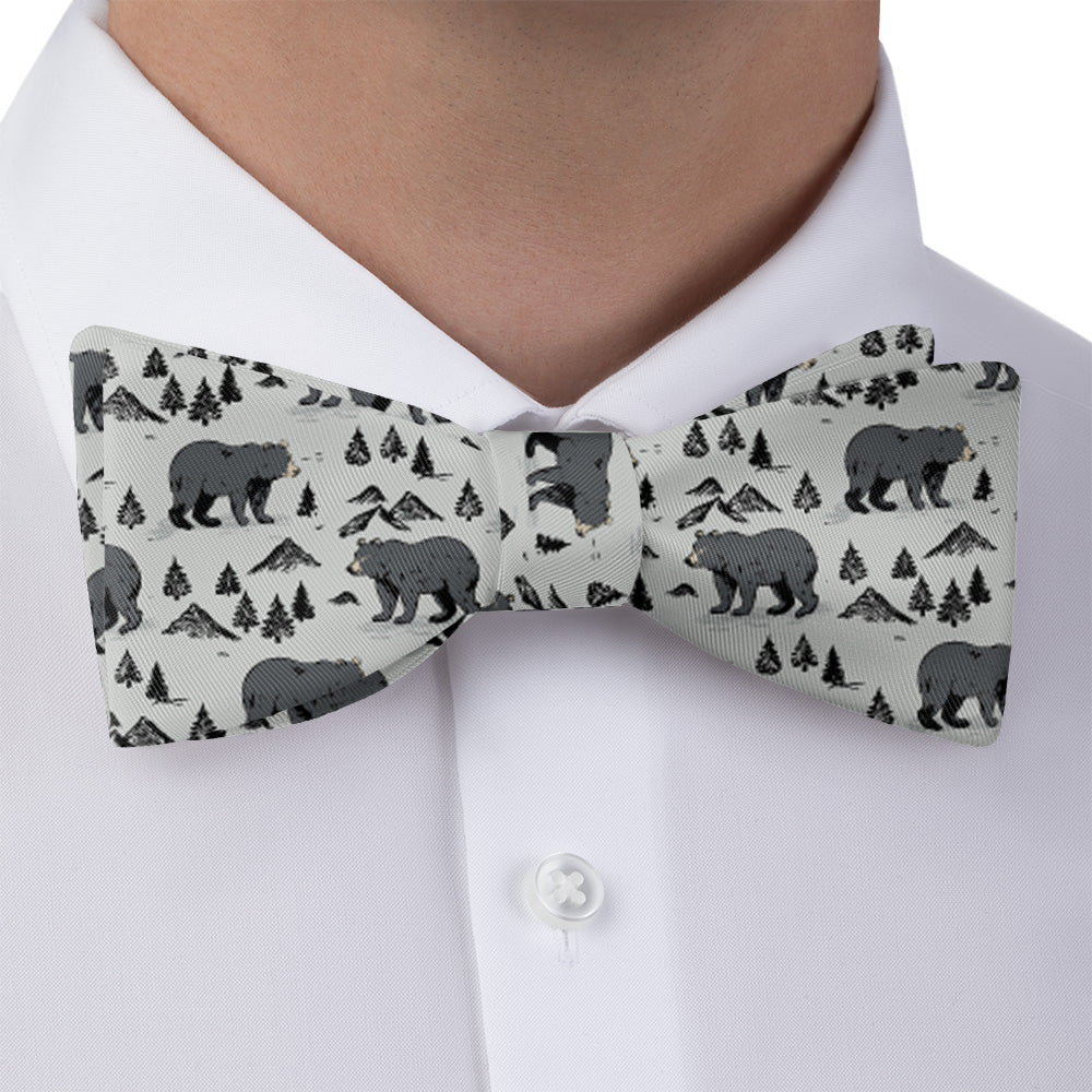 Boulder Bear Bow Tie - Bow Tie with Dress Shirt - Knotty Tie Co.