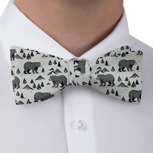 Boulder Bear Bow Tie - Bow Tie with Dress Shirt - Knotty Tie Co.