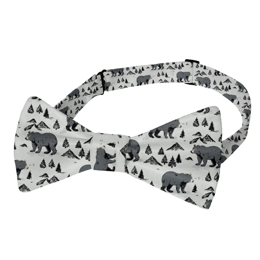 Boulder Bear Bow Tie - Pre-Tied Bow Tie - Knotty Tie Co.