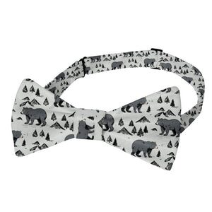 Boulder Bear Bow Tie - Pre-Tied Bow Tie - Knotty Tie Co.
