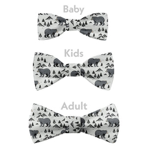 Boulder Bear Bow Tie - Bow Sizes - Knotty Tie Co.
