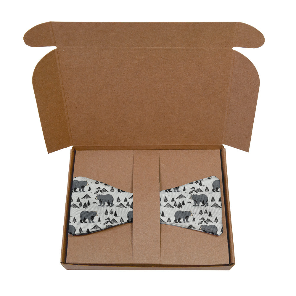 Boulder Bear Bow Tie - Kraft Gift Box Packaging - Knotty Tie Co.