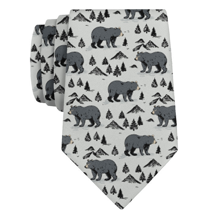Boulder Bear Necktie - Rolled - Knotty Tie Co.