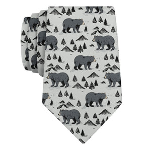Boulder Bear Necktie - Rolled - Knotty Tie Co.