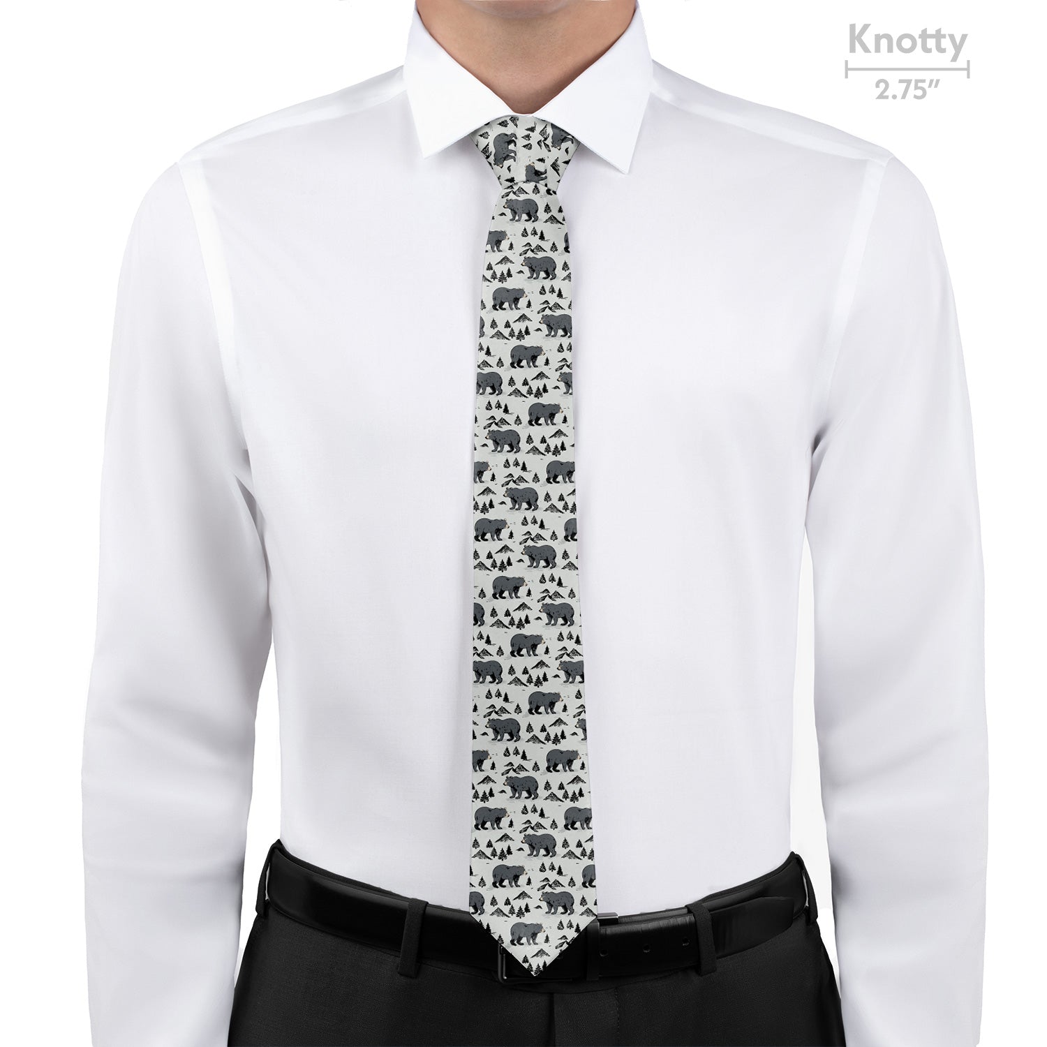 Boulder Bear Necktie - Knotty - Knotty Tie Co.