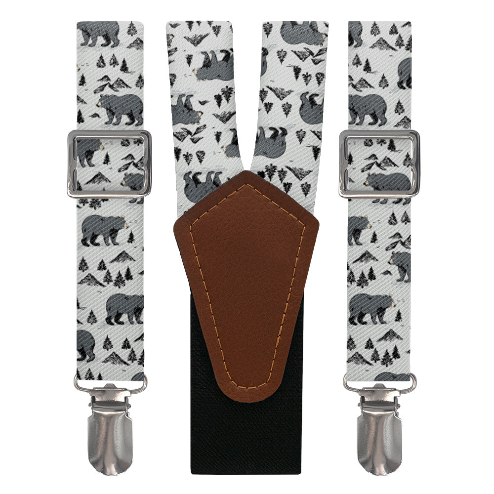 Boulder Bear Suspenders - Main View - Knotty Tie Co.