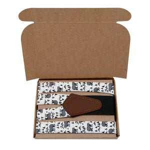Boulder Bear Suspenders - Kraft Gift Box Packaging - Knotty Tie Co.