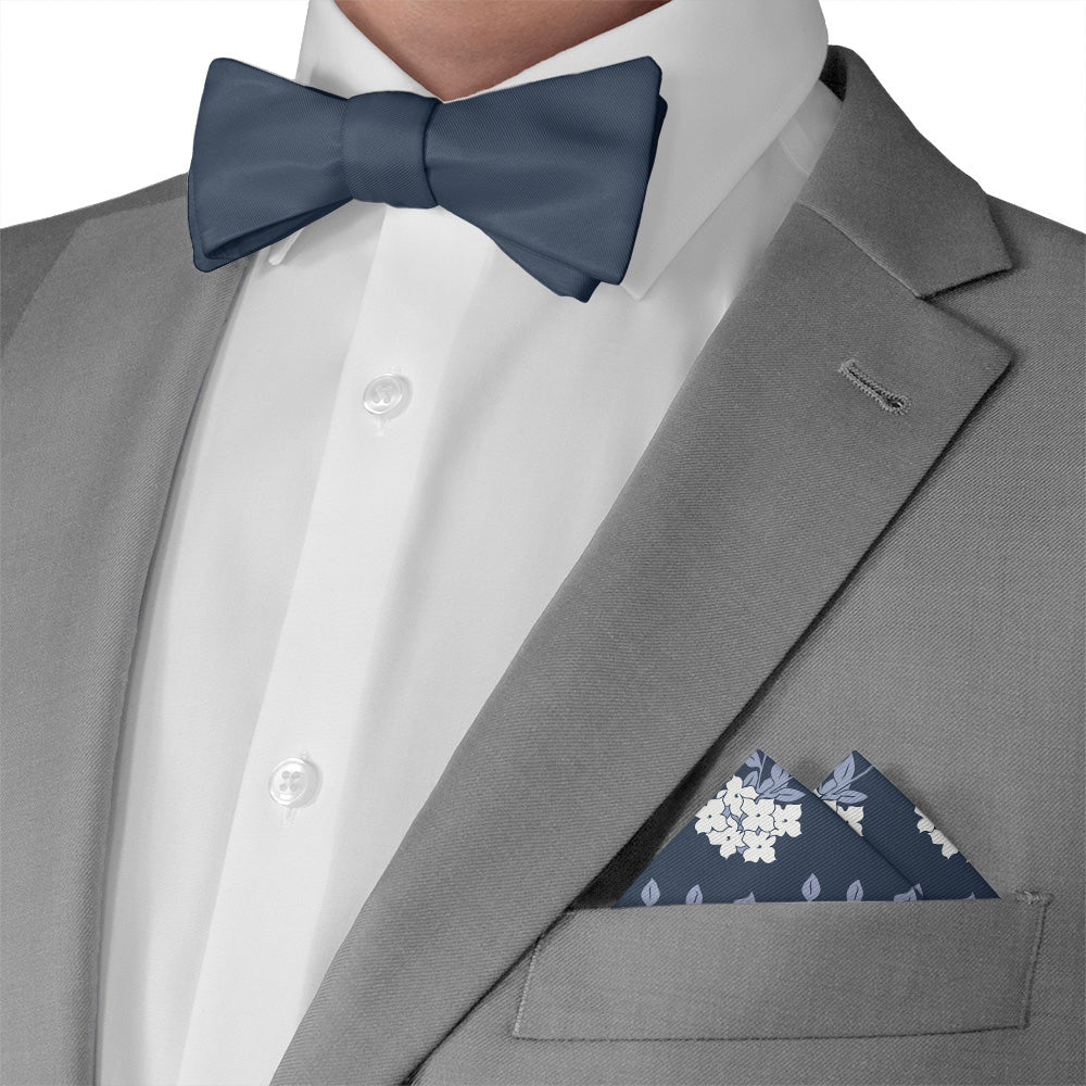 Bouquet Floral Pocket Square - Matching Bow Tie - Knotty Tie Co.