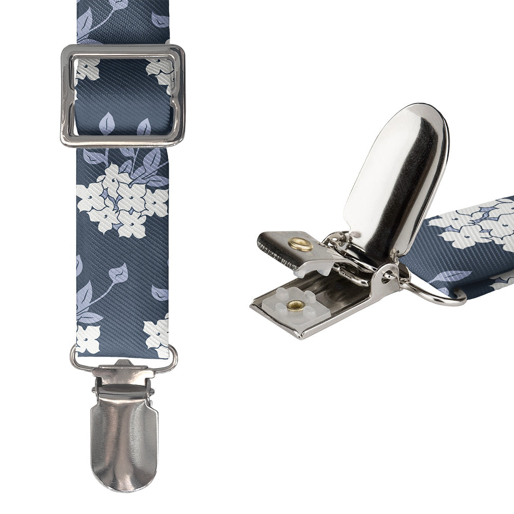 Bouquet Floral Suspenders - Hardware and Strap - Knotty Tie Co.