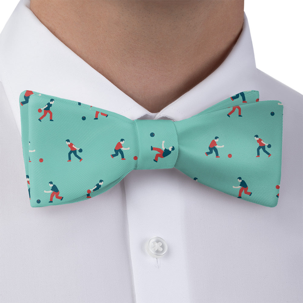 Bowling Bow Tie - Bow Tie with Dress Shirt - Knotty Tie Co.