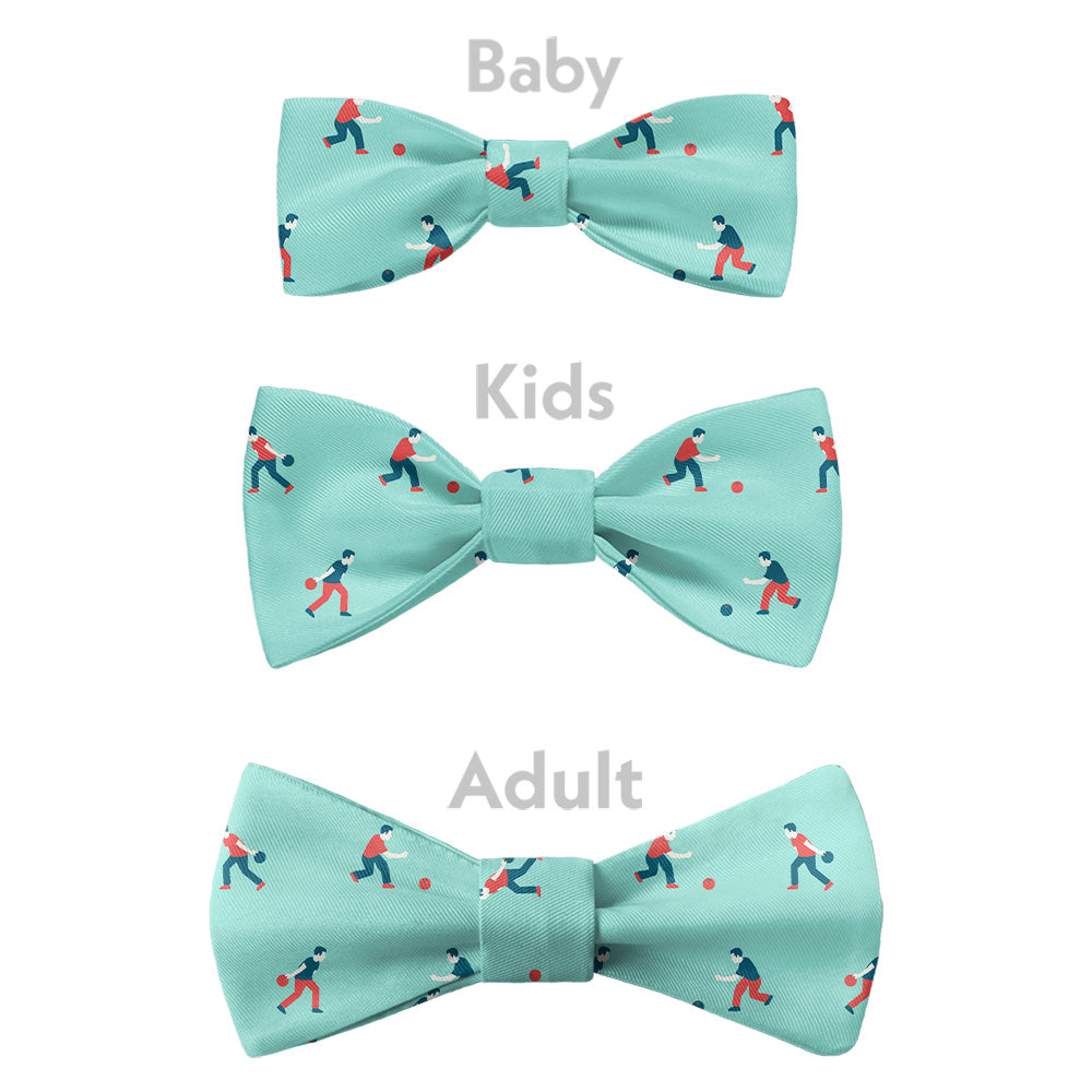 Bowling Bow Tie - Bow Sizes - Knotty Tie Co.