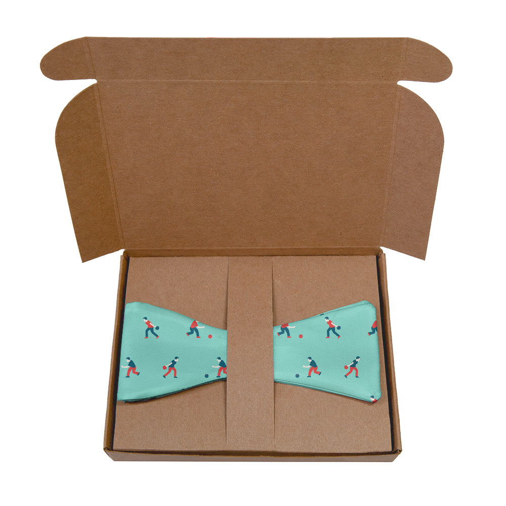 Bowling Bow Tie - Kraft Gift Box Packaging - Knotty Tie Co.