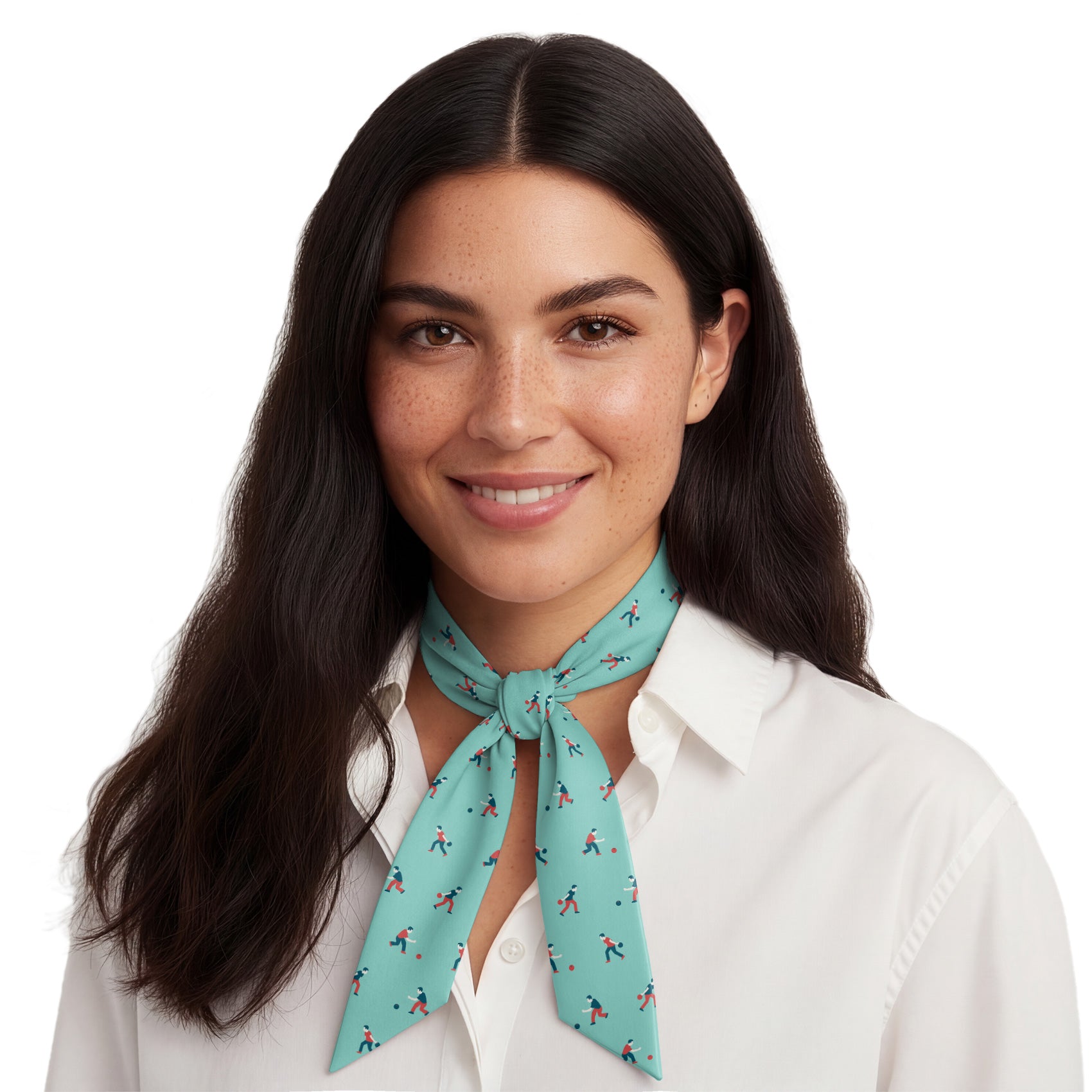 Bowling Hair Scarf - Neck Scarves - Knotty Tie Co.