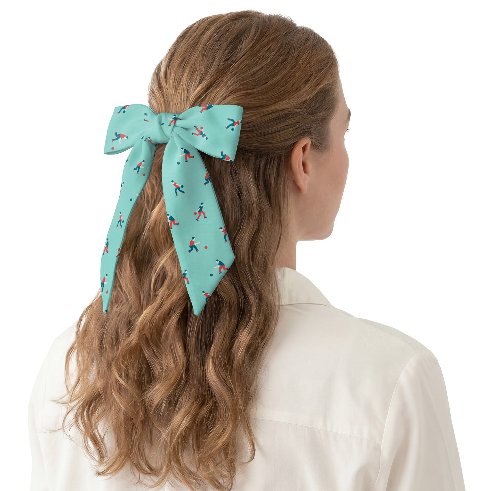 Bowling Hair Scarf - Hair Scarf - Knotty Tie Co.