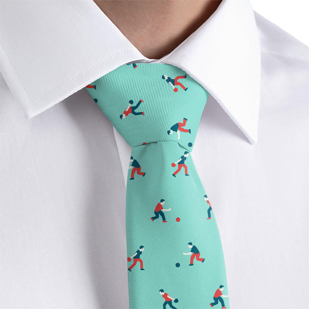 Bowling Necktie - Dress Shirt - Knotty Tie Co.