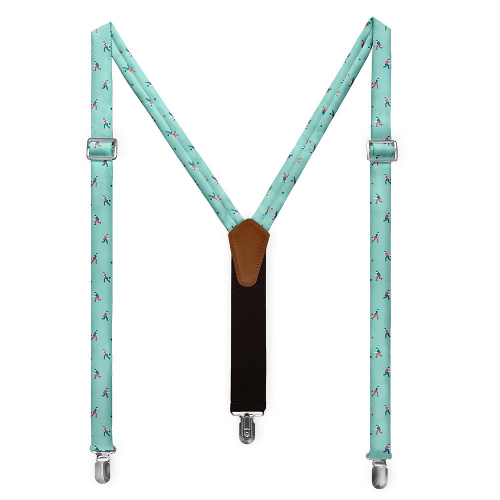 Bowling Suspenders - Full Front View - Knotty Tie Co.