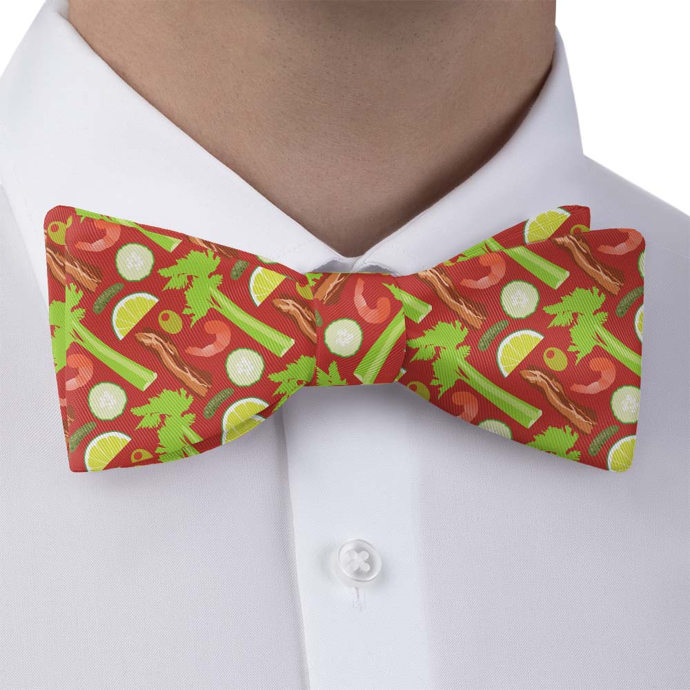 Breakfast Salad Bow Tie - Self Tie Bow Tie - Knotty Tie Co.